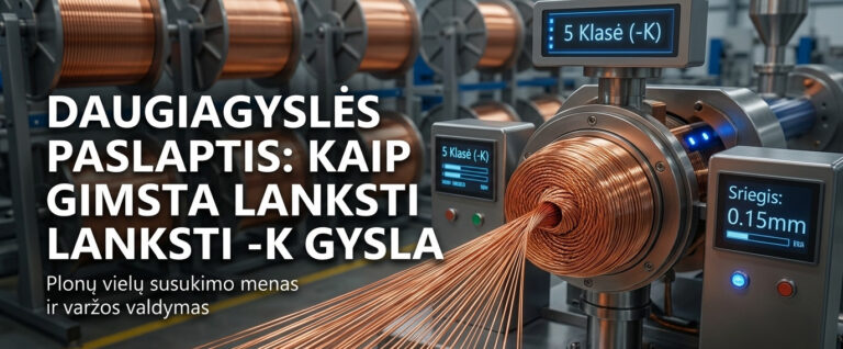 Lankstumo kaina ir fizika: Kaip plonos vielos tampa 5 klasės (-K) varine gysla